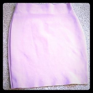 Akira Chicago Red Label Blush Skirt